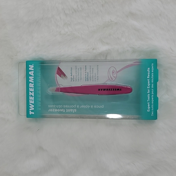 Tweezerman Pink Slant Tweezers - Picture 1 of 4
